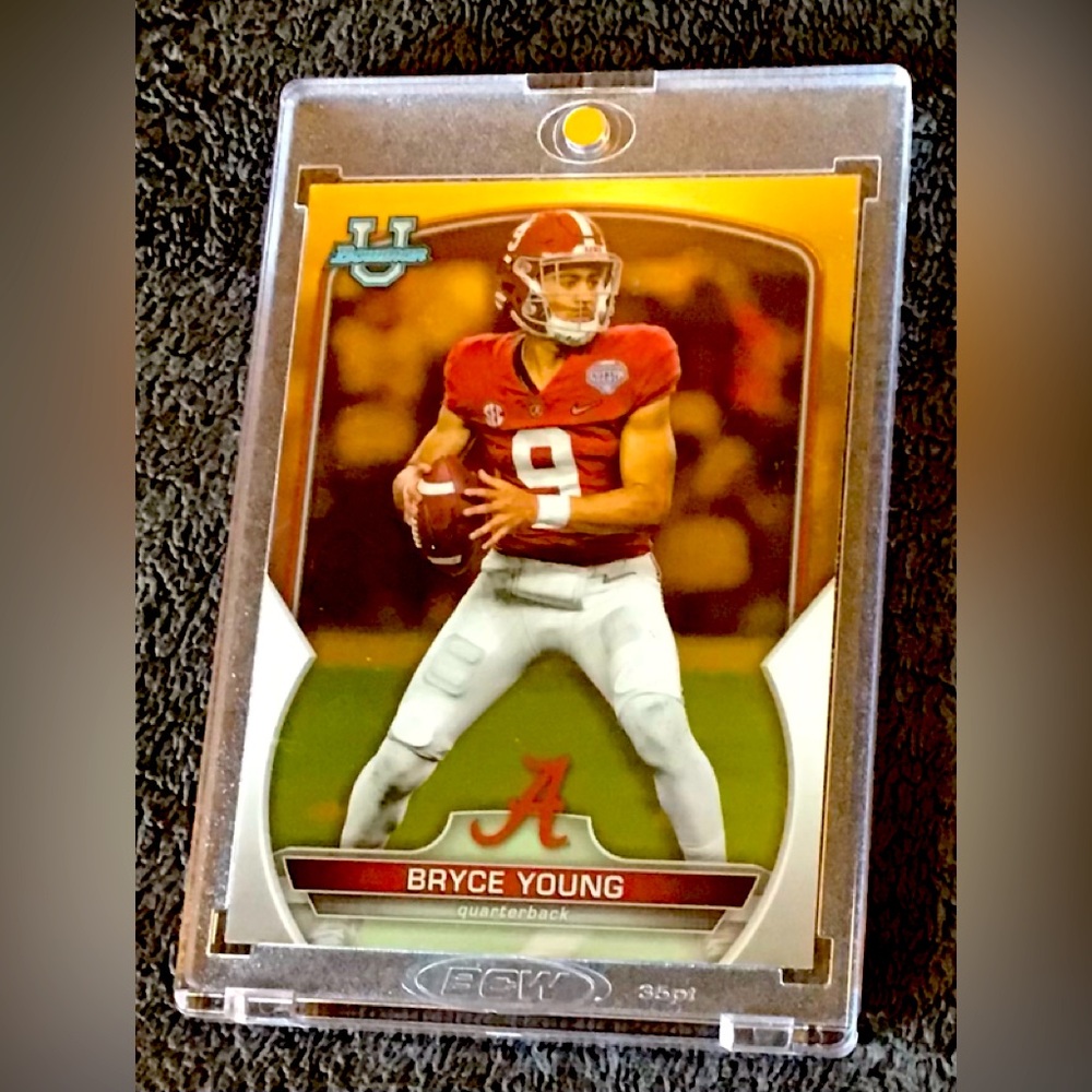 Bryce Young 2022 Topps Bowman Chrome University Alabama Roll Tide